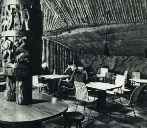 Podziemna kawiarnia w 1966 roku, arch. Muzeum Żup Krakowskich Wieliczka